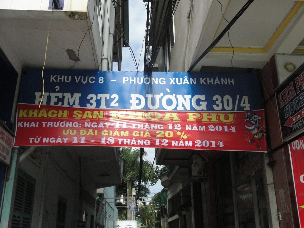 Khoa Phu Hotel Can Tho Exterior foto